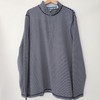 J. Crew Performance blue white stripe 1/2 zip pullover shirt mens size XL gallery