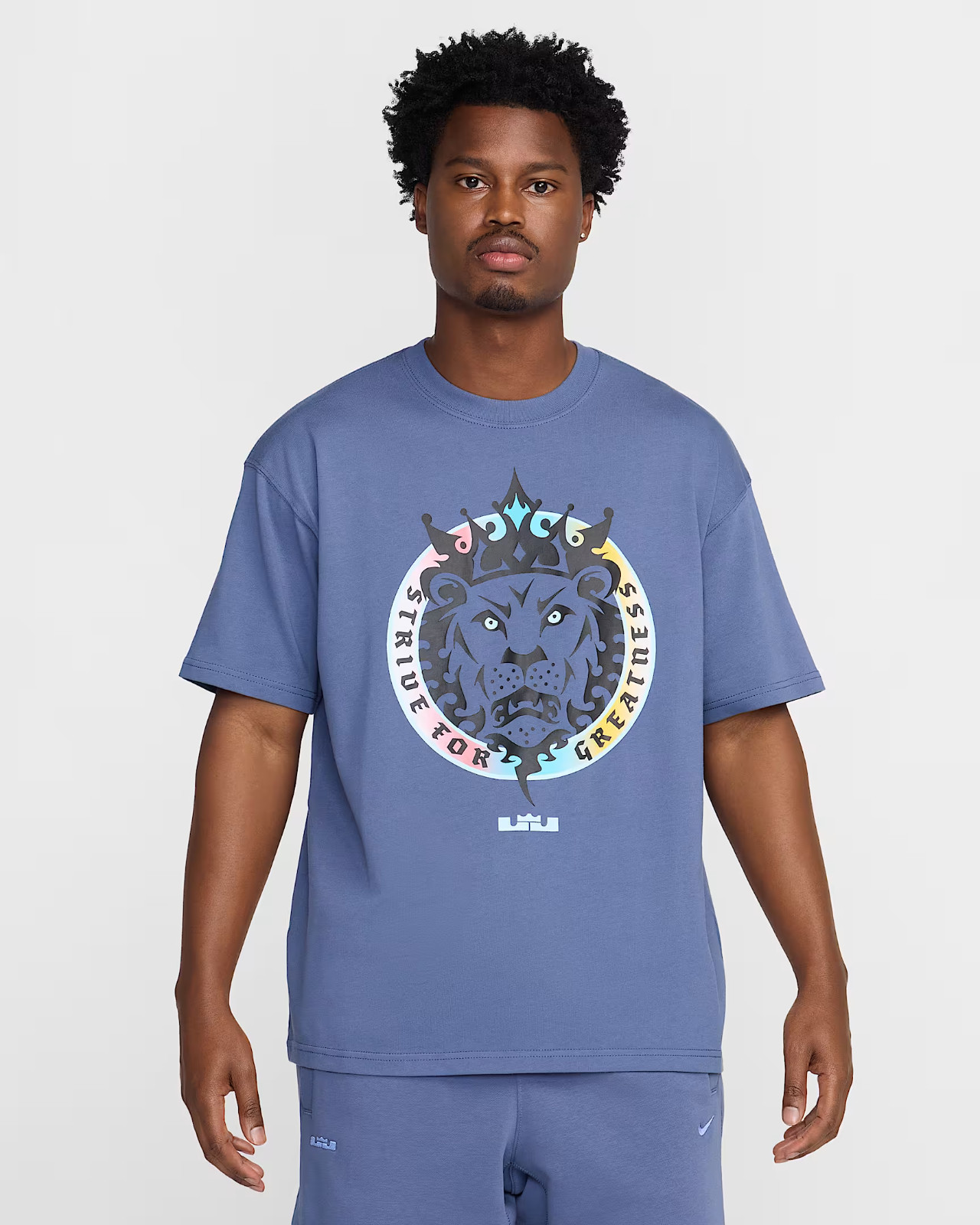 Nike Men's Lebron James Max90 Heavyweight Cotton Basketball T Shirt 2XL XXL $50 gallery