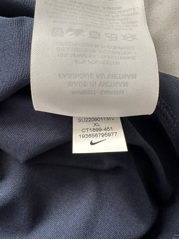 Nike USA Basketball Dri-FIT Coaches Polo Shirt Mens XL Navy CT1899-451. BB gallery
