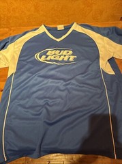 Bud Light Soccer Jersey Adult L