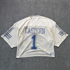 Vintage 80s Champion Eastern Mesh Football Jersey #1 XL