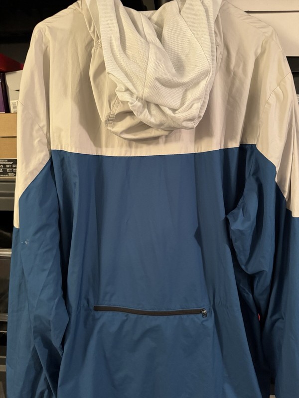 Men's Nike Sportswear Windrunner Jacket White Blue Size XXL 917809 072 NWT gallery