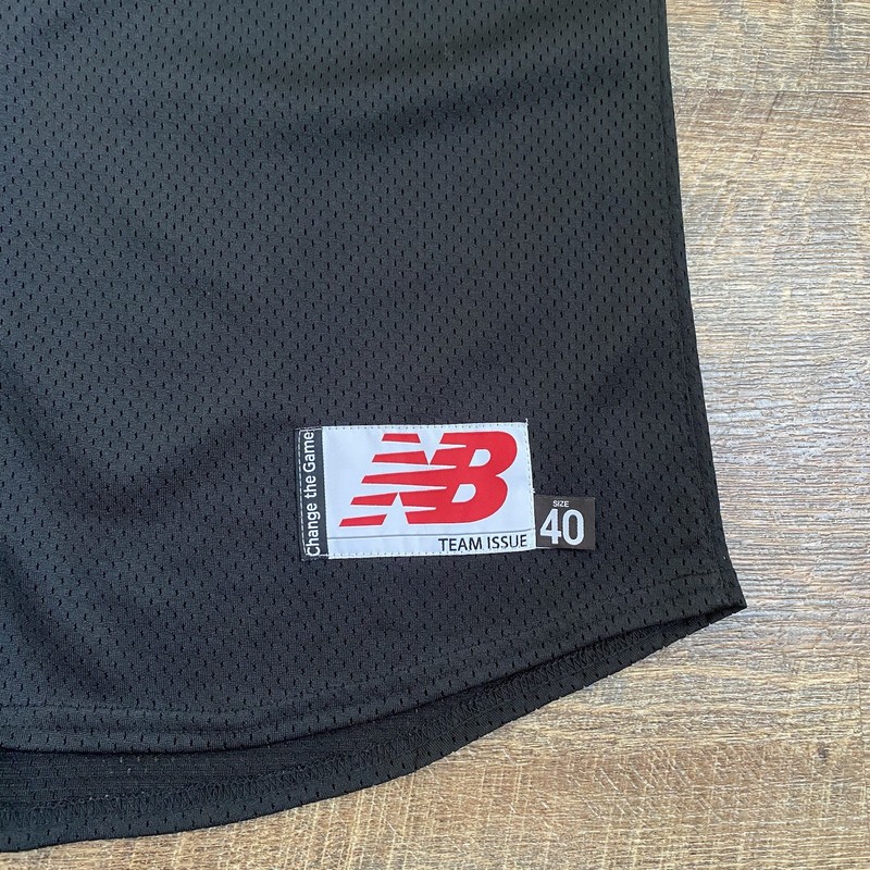 New Balance Area Code Baseball Jersey #1 Black Men’s Size 40 MLB Prospect Games gallery