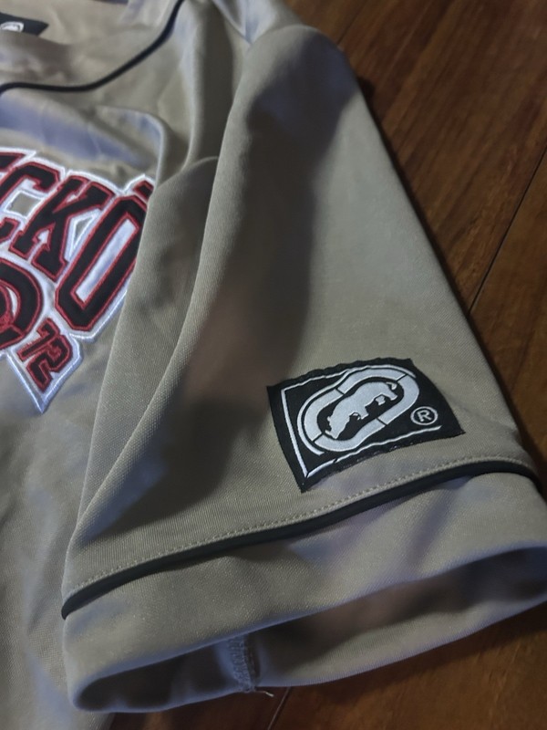Ecko Jersey Large Baseball Button Hip Hop Street Wear Y2K gallery