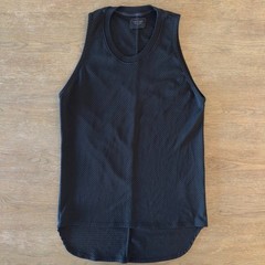 FEAR OF GOD-Fifth Collection Longline Mesh Tank-Black-FOG Jerry Lorenzo-Size Sml