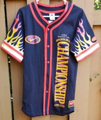 New Nike Americana Top Black/Habanero Red (DV9642-010) Size XS