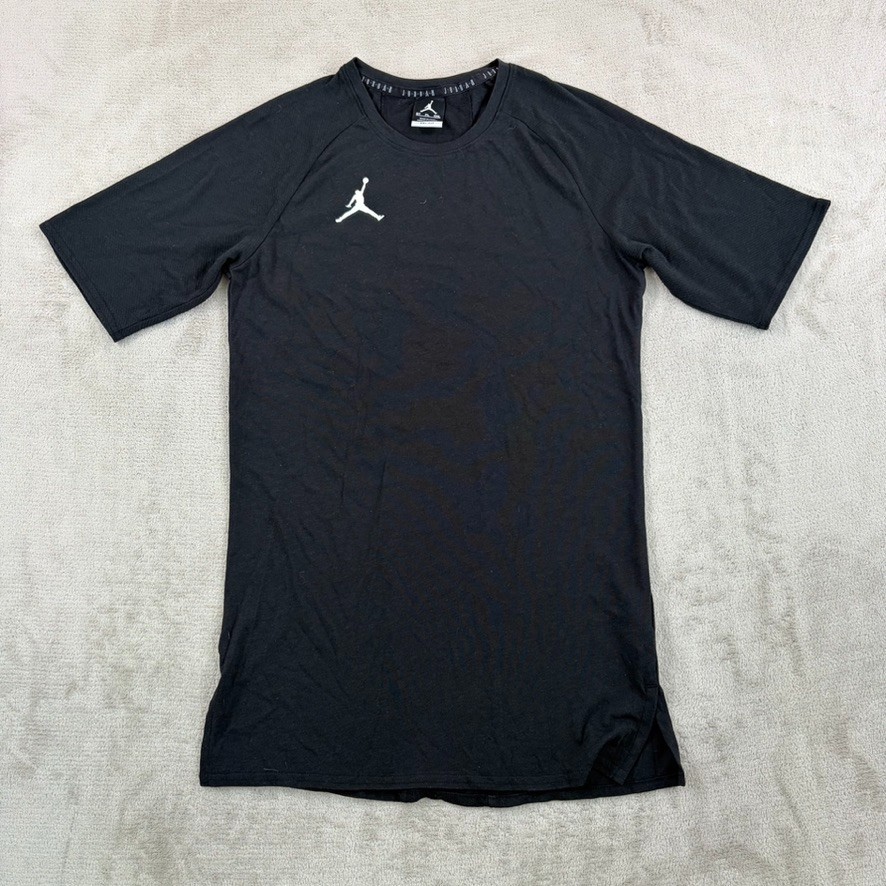 Nike Team Jordan Alpha 23 Dri-FIT T Shirt n Black Men ST Small Tall Short Sleeve gallery