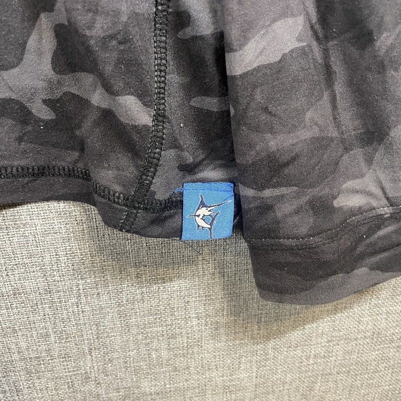 White Water Life Camo Fishing 1/4 zip New Harbor Performance Pullover XL S27 gallery