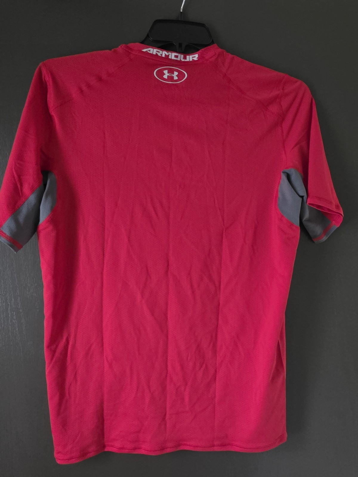 Under Armour HeatGear Men's Cool Switch Compression T-Shirt M Red/Gray New gallery