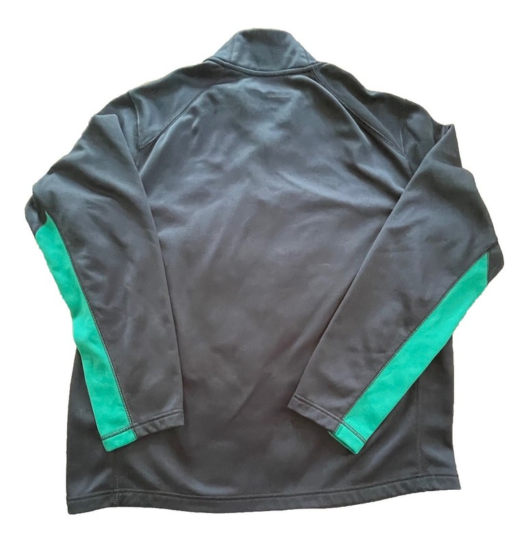 Nike Therma-Fit 1/4 Zip Pullover Men's XLarge Long Sleeve 100% Blue/Green gallery