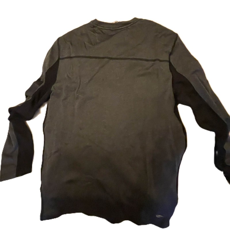 NWT Spyder Active ProWEB Lng Slv Dark Gray Heather / Black Shirt Size XL SPM122D gallery