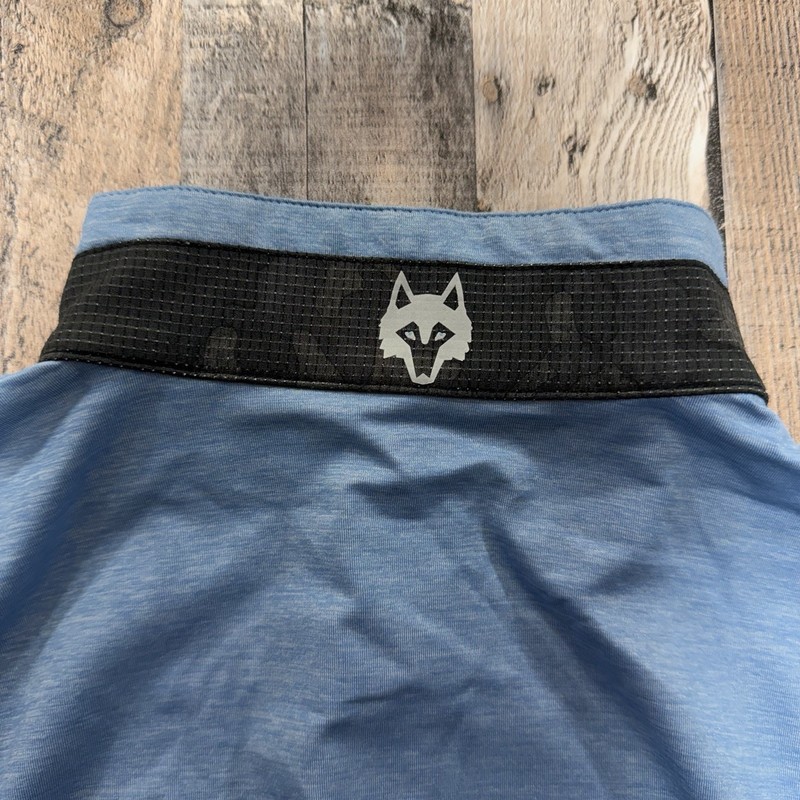 Greyson Quarter Zip Pullover Mens Small Blue Performance Golf Wolf Lightweight gallery