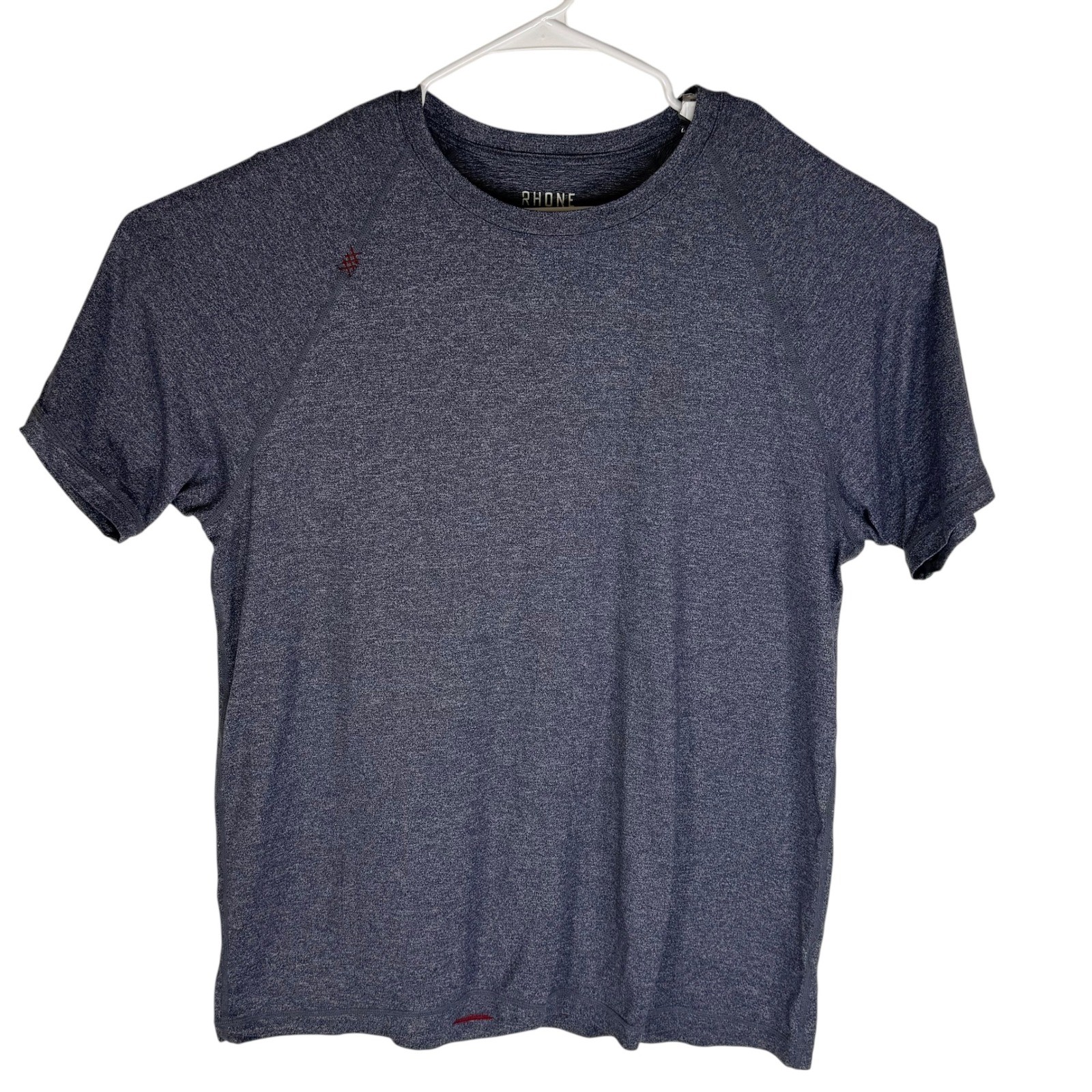 Rhone Reign Short Sleeve Training Tee Navy Blue Heather Mens XL RN141364 gallery