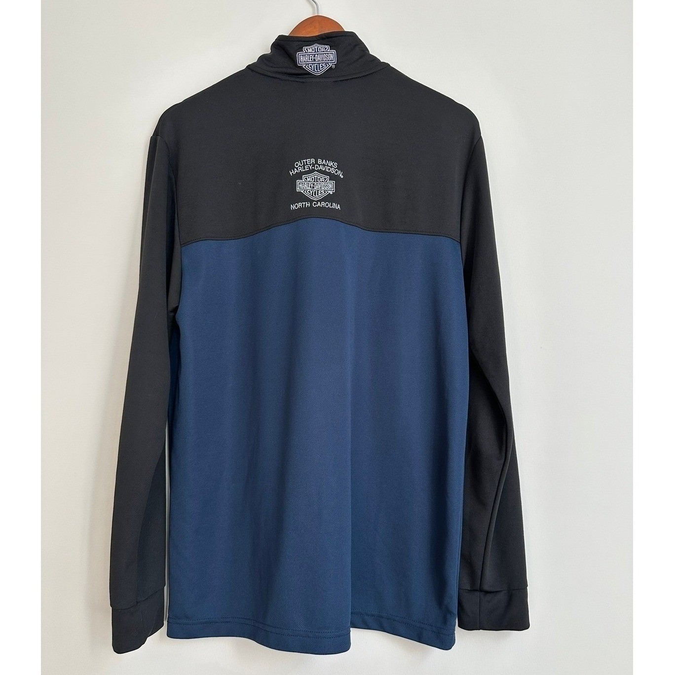 Harley-Davidson Outer Banks NC Quarter Zip Pullover Mens Large gallery