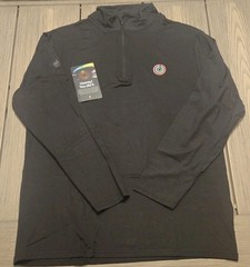 APPLE logo Employee Close Your Rings Challenge 1/4 zip Pullover Unisex S
