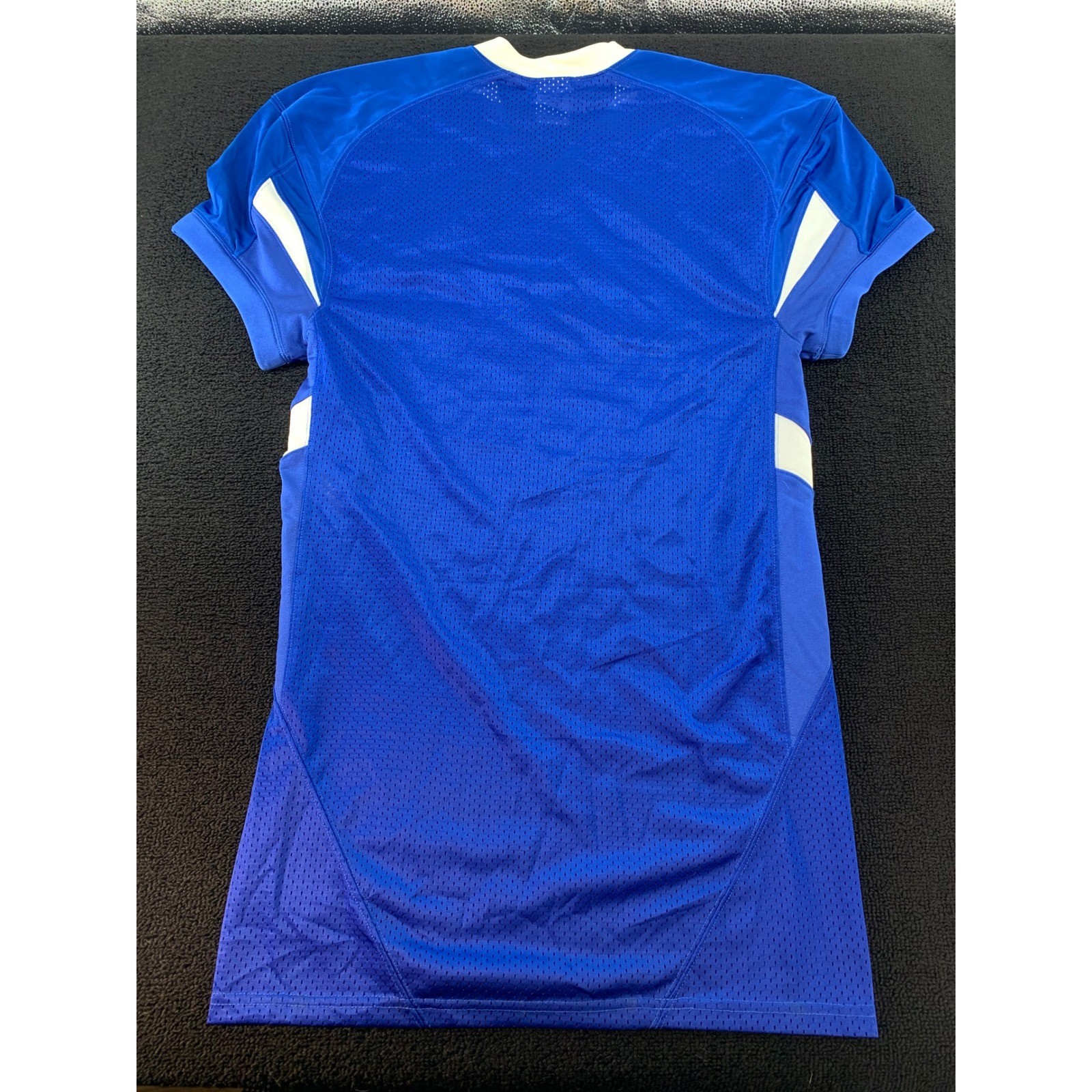 Alleson Athletic Royal Blue Mesh V Neck Jersey Adult Size Medium gallery