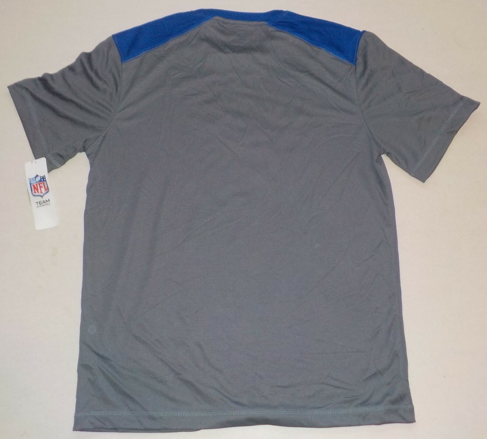 NEW YORK GIANTS TX3COOL NFL TEAM APPAREL T SHIRT MEN'S M L XL NWT POLYESTER GRAY gallery
