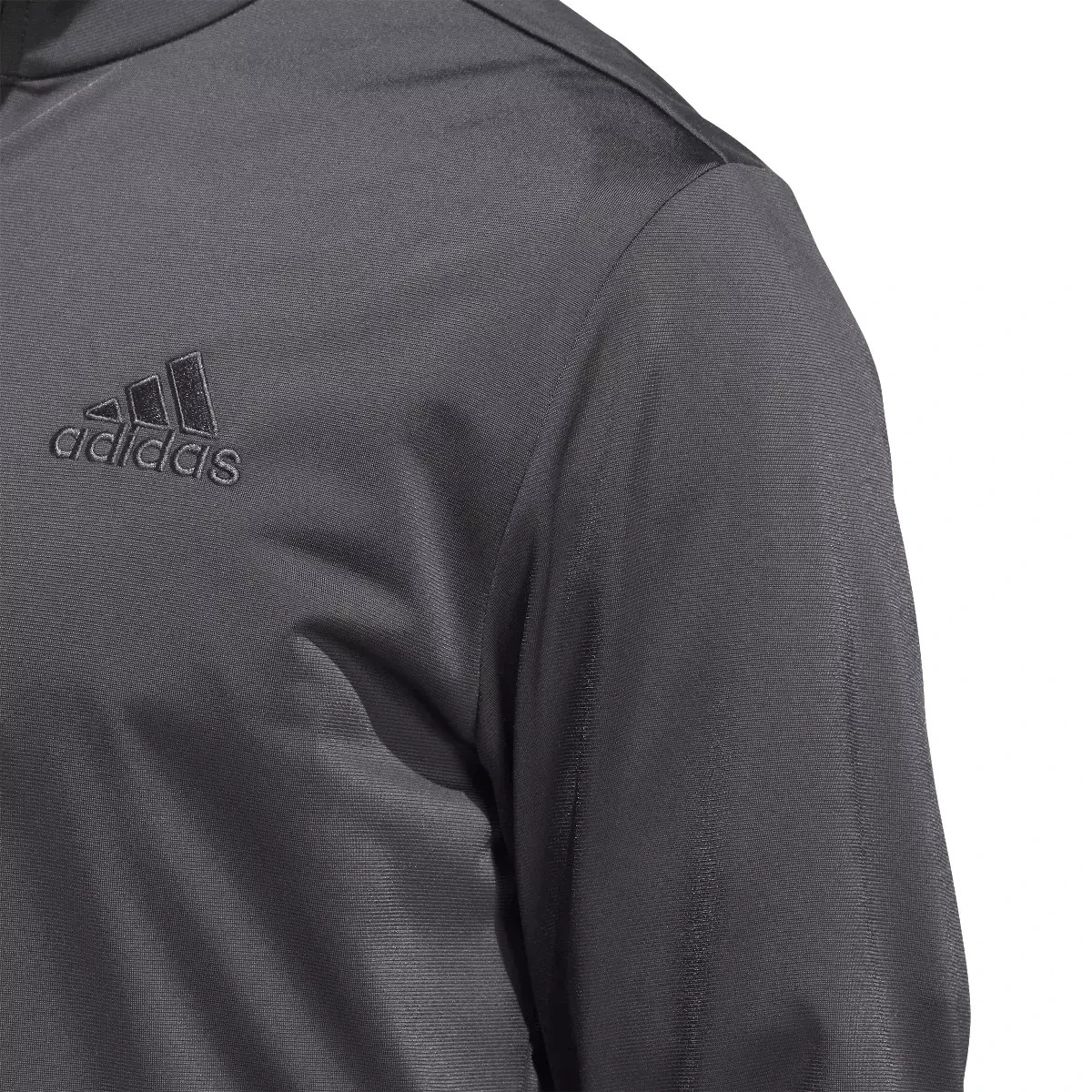 adidas Men's Quarter Zip Performance Track Top/Shirt - Grey Size S, L gallery