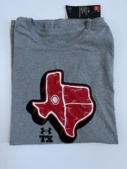 Under Armour T-Shirt MENS XL UA TEXAS Meat State T-Bone Novelty Loose Fit G16