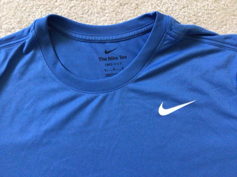 THE NIKE TEE DRI FIT, COLOR ROYAL BLUE, SIZE MEDIUM, NWOT! gallery