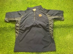 Colosseum Athletics Auburn Tigers Pullover Windbreaker Jacket Men’s Medium Navy