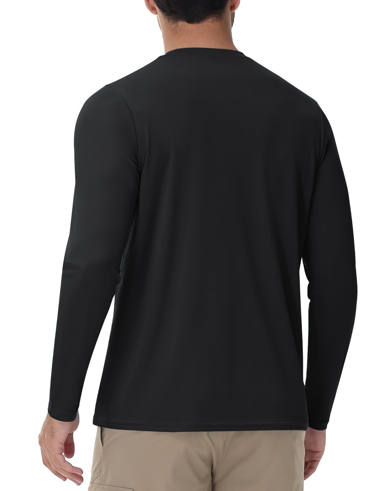 Men's UPF 50+ Sun Protection Shirts Long Sleeve UV Swim Shirt Fishing Hiking ... gallery