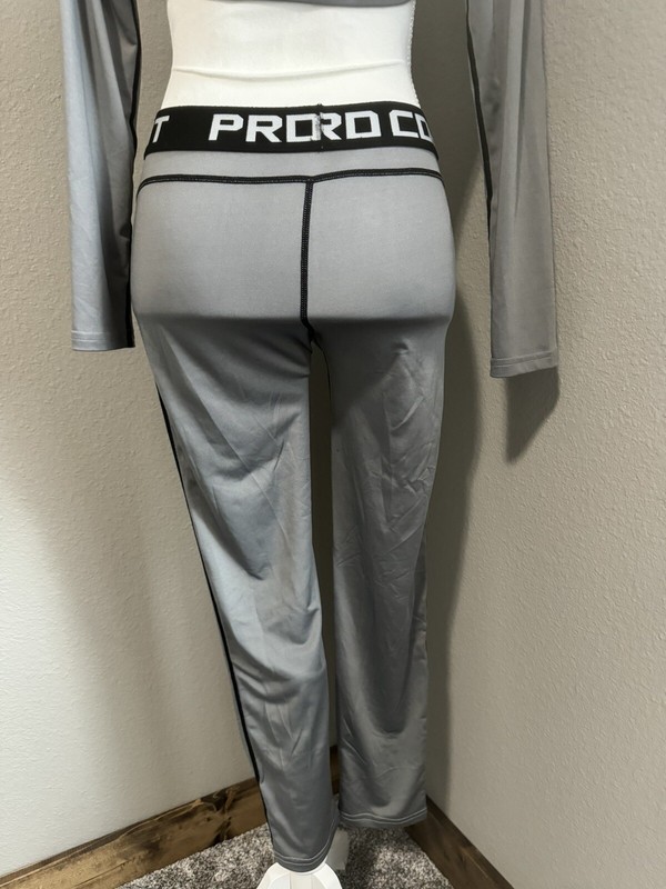 Superman Pro Combat Mens M Gray Hypercool Fitted Dri Fit Compression Set gallery