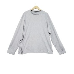 VRST Shirt Mens XXL Heather Gray Accelerate Run Warm Crew Pocket Stretch Shirt