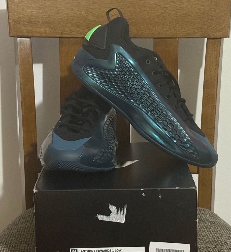 Adidas Anthony Edwards 1 Low Basketball Shoes Size 9