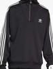 NWT Men’s Authentic Original Black 1/4 Zip Funnelneck Track Top Size Medium gallery