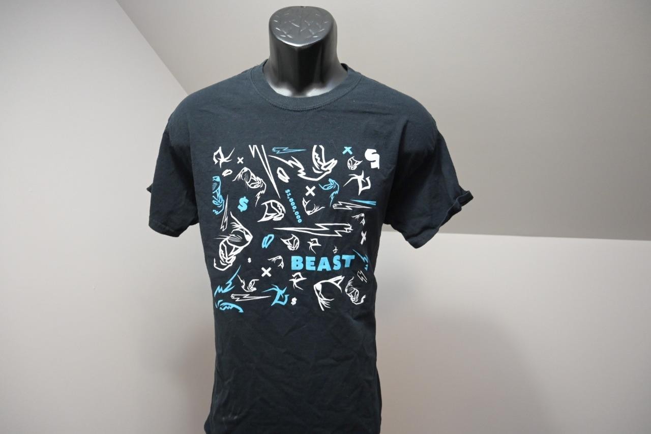 Mr. Beast Tee Shirt Graphic Short Sleeve Mens Sz Large gallery