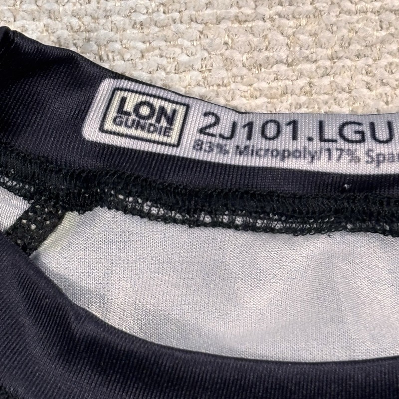 Lon Gundie Athletic Long Sleeve Moisture Wicking Quik Dri Activewear Shirt Men M gallery