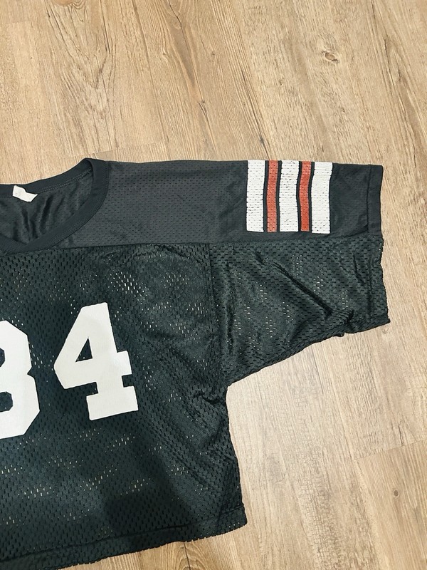 Vintage BIKE Jersey Mens SM Black #34 Mesh Football Practice Scrimmage USA gallery