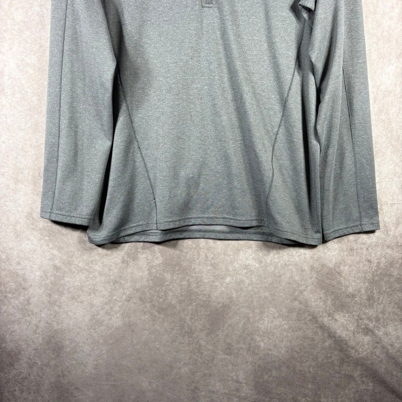 Patagonia Quarter Zip Mens Large Gray Capilene 3 Midweight Polartec Base Layer gallery