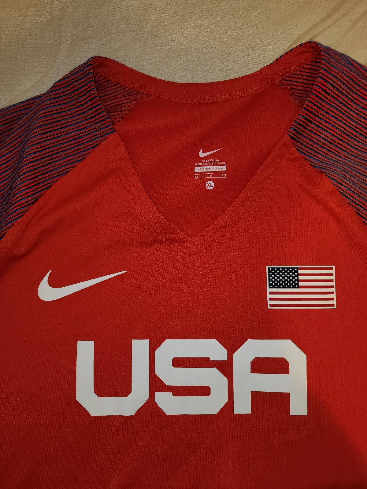 Nike Pro Elite Shirt Size XL 2020 Olympics USATF Track Field Singlet Kit gallery