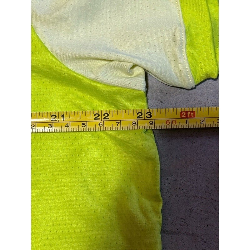 Nike Court Advantage Men's Dri-FIT Tennis Shirt Lime Green (FD5320-389) Sz XL gallery