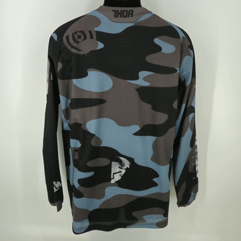 Thor Shirt Men's Size Medium Camo Motocross Jersey Racing Long Sleeve gallery