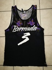 MEN’S TANK TOP H&M Divided Bermuda Tropical Tank Top Sz S Floral