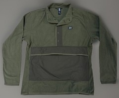 Mountain Hardwear Pullover Mens XL Microchill Camping Hiking Gorpcore Kangaroo