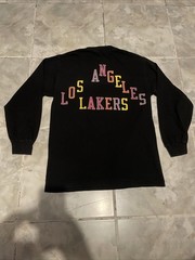 TAKASHI MURAKAMI x COMPLEXCON Black ‘LA Lakers’ Basketball Longsleeve SZ S