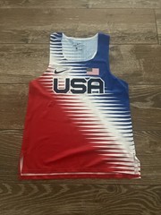 Nike Aeroswift ADV Team USA Olympics Racing Singlet Tank Mens S CV0403-657