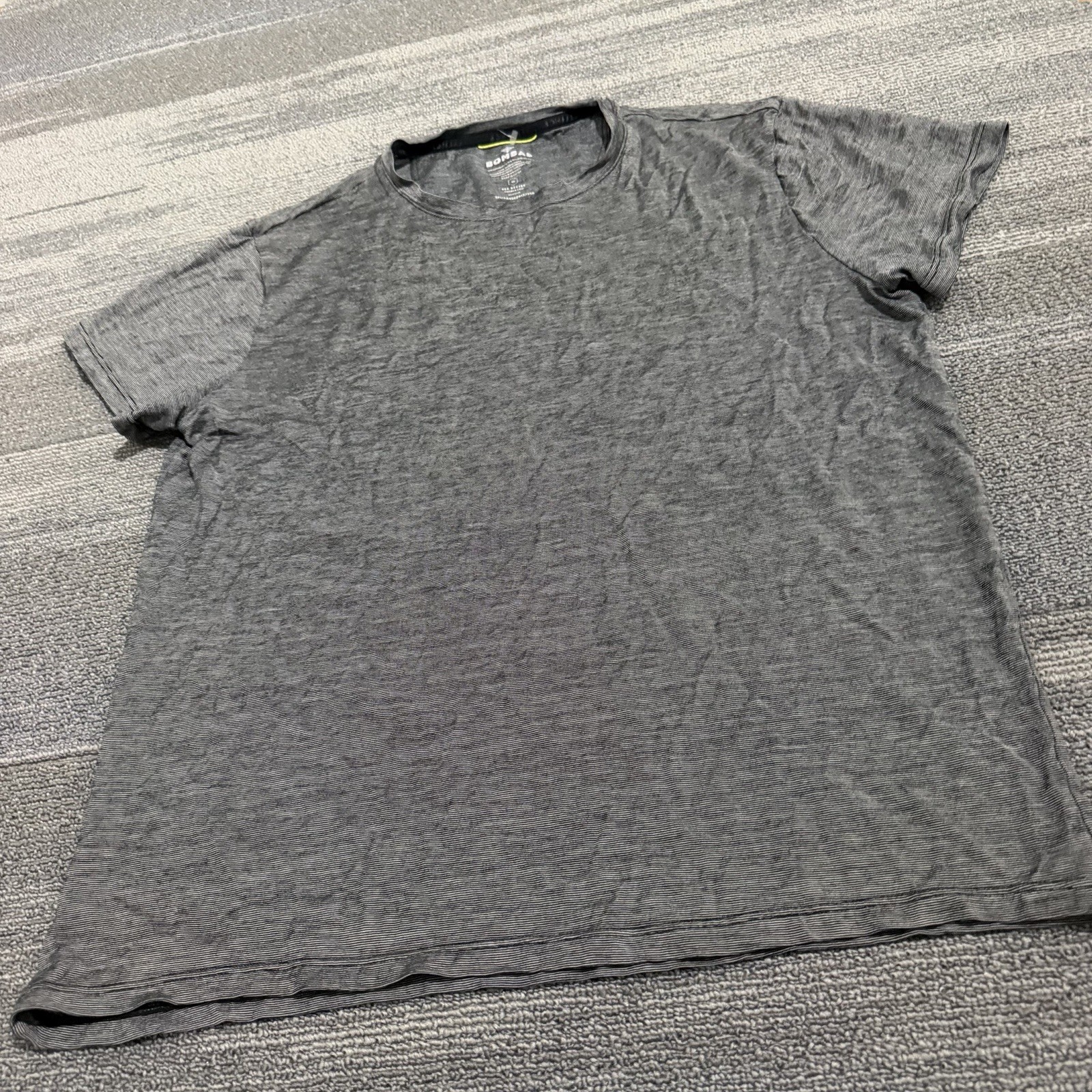 Bombas Shirt Mens Medium Gray Merino Wool Blend Baselayer Gorpcore Short Sleeve gallery