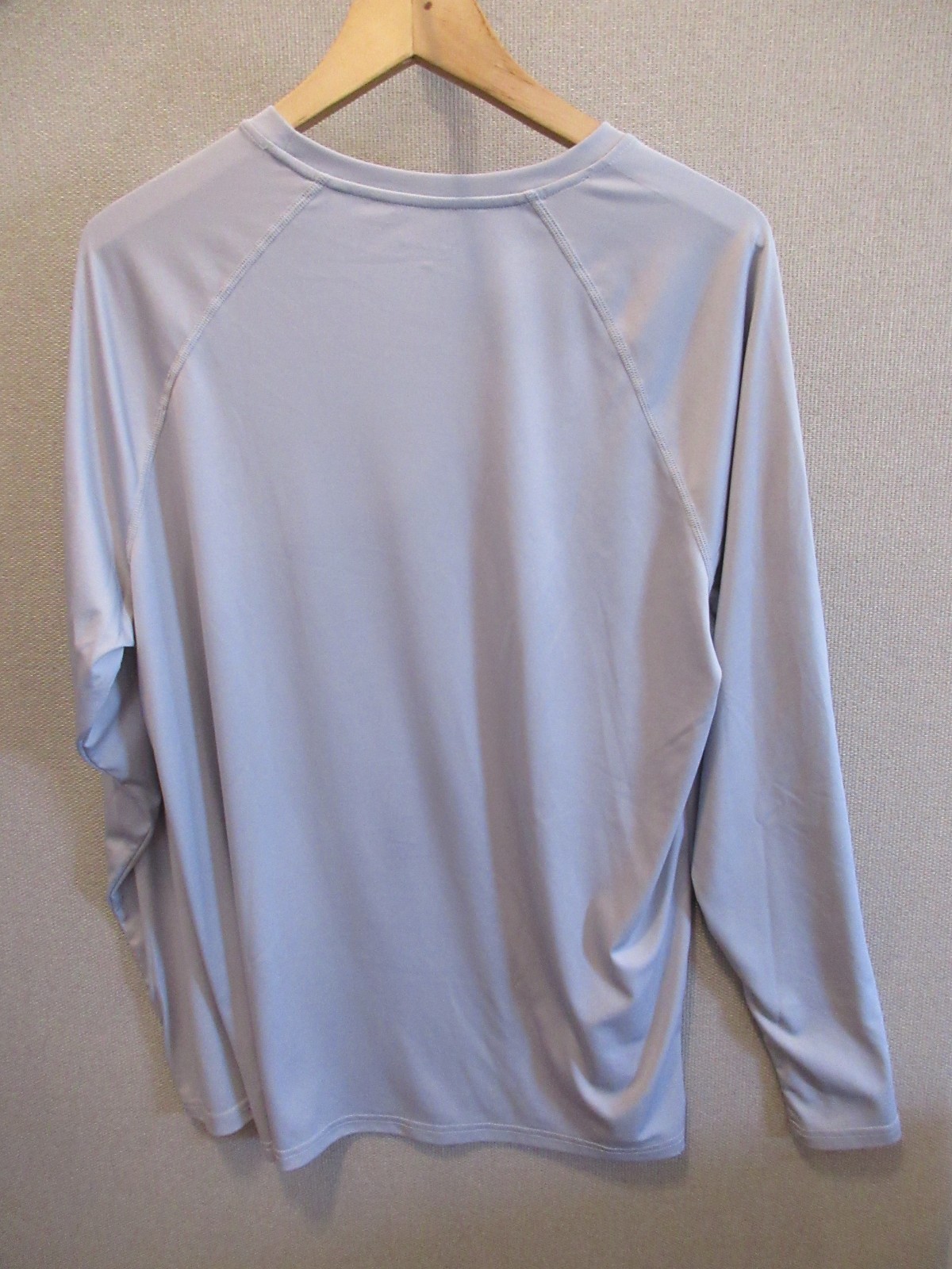 Baleaf Men's Gray Long Raglan Sleeve Pullover Shirt sz XL gallery