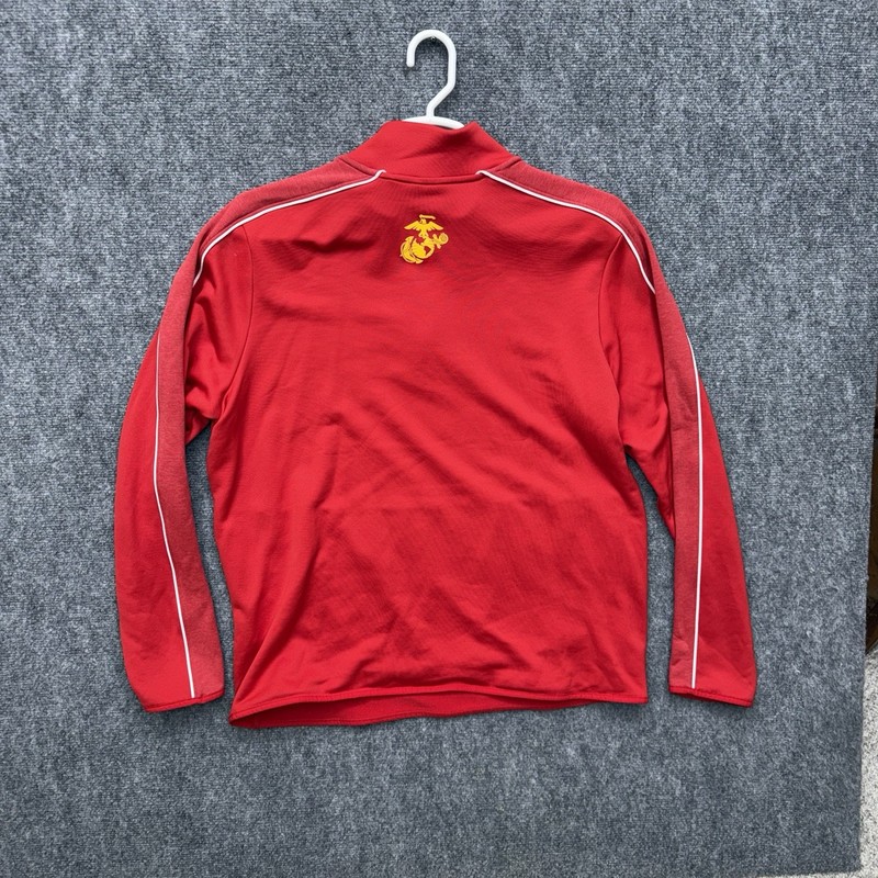 Under Armour Warrior Games Marine Corps Pullover 1/4 zip Men's size XL shirt gallery