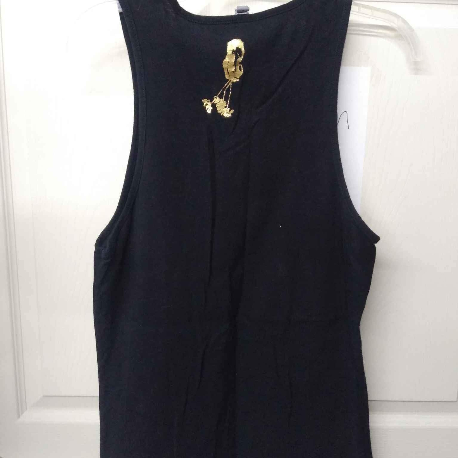 -Small--Next Level - Black - SoMo Gold Lettering Tank Top gallery
