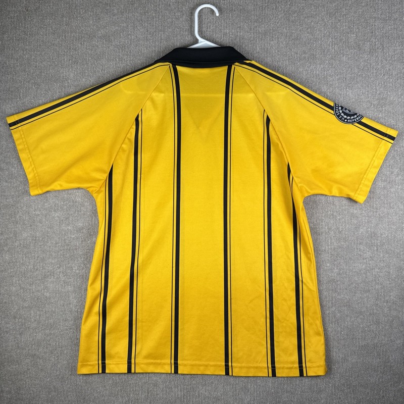 USA Official Sports Yellow Black Referee Shirt Medium Warsaw Indiana gallery