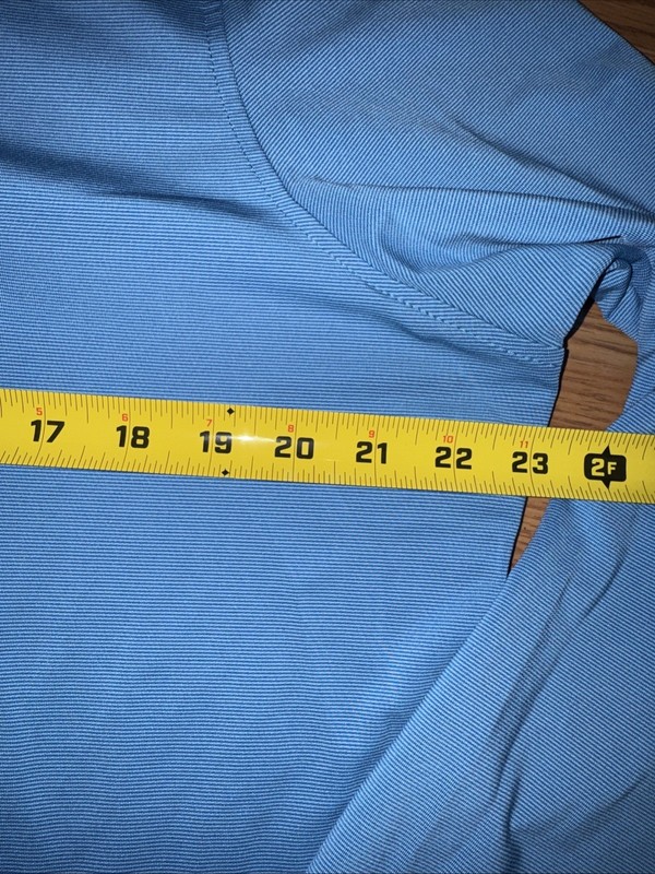 Oobe Pullover Mens 2XL Light Blue Hydrovent Quarter Zip Chick-fil-A Performance gallery