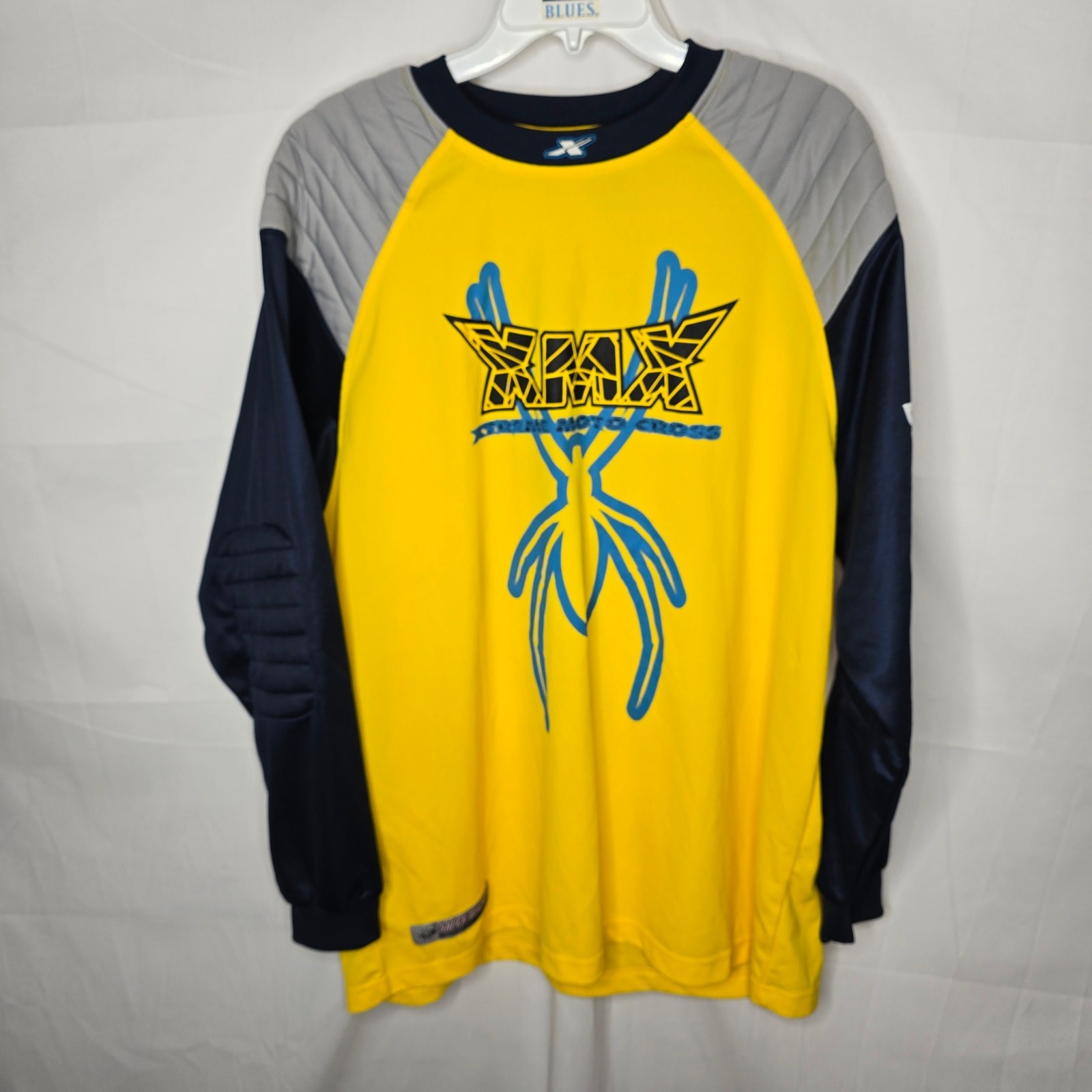 VTG Athletic Works Xtreme Motocross XMX Spider Super Machine Top Jersey Size XL gallery