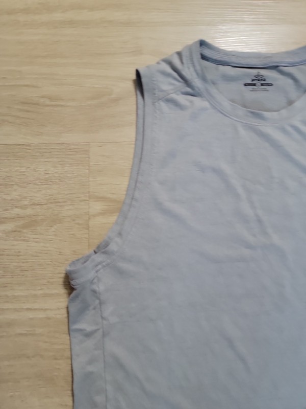 prAna Tank Top Men’s L Gray Organic Cotton Sleeveless Casual Basic Tee gallery