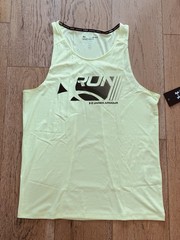 NWT Men’s M Under Armour Cool Switch FITTED Run Tank Top Shirt 1371130-911 $40